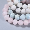 Natural Gemstone Beads Stretch Bracelets BJEW-JB04170-2