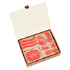 Wooden Rubber Stamps Sets DIY-WH0224-17-6