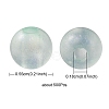 Rainbow Iridescent Plating Acrylic Beads MACR-YW0002-19A-4