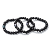 Frosted Round Glass Beads Stretch Bracelets BJEW-I296-16-2