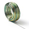 5 Segment Colors Round Aluminum Craft Wire AW-E002-2mm-B06-3