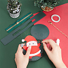 Christmas Theme Imitation Leather Sew on Coin Purse Kit DIY-WH0033-58C-3