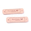 PU Leather Label Tags X-DIY-H131-A01-1