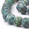 Natural African Turquoise(Jasper) Beads Strands G-T106-205-2