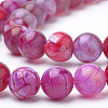 Dyed Natural Agate Beads Strands X-G-Q462-129A-8mm-3