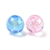 Eco-Friendly Transparent Acrylic Beads PL733M-2