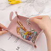 Leather Cartoon Cat Shape Cosmetics Jewelry Plate FIND-WH0152-14B-3