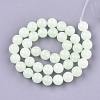 Synthetic Luminous Stone Beads Strands X-G-S200-08A-3