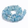 Natural Aquamarine Beads Strands X-G-G841-B09-2