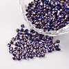 8/0 Opaque Colours Seep Glass Beads X-SEED-M007-16-1
