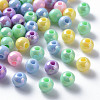 Opaque Acrylic Beads MACR-S370-D6mm-M1-1