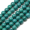 Synthetic Turquoise Beads Strands X-G-Q954-18-5mm-1