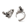 316 Surgical Stainless Steel Hoop Earrings EJEW-Q795-12AS-2