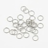 304 Stainless Steel Jump Rings STAS-M008-04E-1