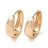 Plain Brass Hoop Earrings EJEW-M238-42KCG-1