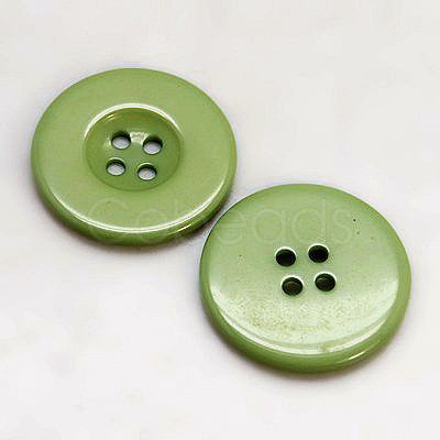 Resin Buttons RESI-D033-34mm-08-1