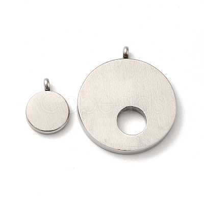 Non-Tarnish 304 Stainless Steel Pendants STAS-M311-02P-1