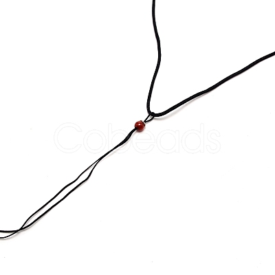 Nylon Pendant Cord Loops NWIR-WH0012-02A-1