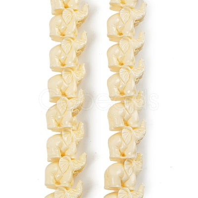 Synthetic Coral Carved Beads Strands CORA-C003-05-1