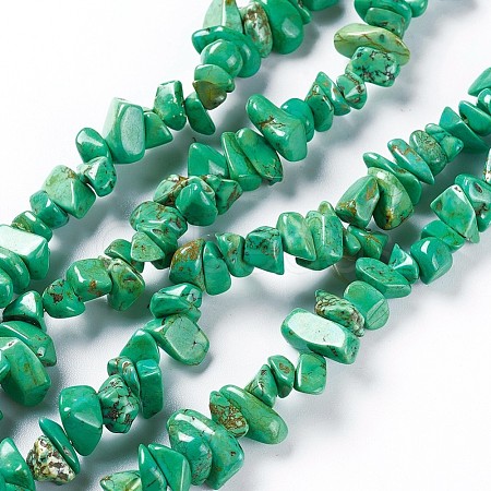 Natural Sinkiang Turquoise Beads Strands TURQ-F013-01-1