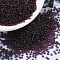 MIYUKI Round Rocailles Beads, Japanese Seed Beads, 11/0, (RR153) Dark Smoky Amethyst, 2x1.3mm, Hole: 0.8mm, about 1111pcs/10g