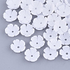 Opaque Resin Bead Caps X-RESI-T040-031C-1