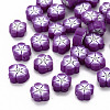 Handmade Polymer Clay Beads X-CLAY-N011-007E-1