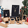 Kraft Paper Cardboard Jewelry Set Boxes CBOX-BC0001-10-6