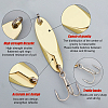 Stainless Steel Fishing Lures STAS-FH0001-02-4
