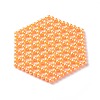 Plastic Beads Cup Mat AJEW-CM00002-7