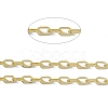 Brass Paperclip Chains CHC-P010-11G-2
