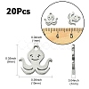 304 Stainless Steel Charms STAS-CJC0008-06P-2