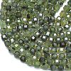 Natural Prehnite Beads Strands G-K389-A72-01-3