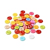 Acrylic Sewing Buttons for Costume Design BUTT-E087-B-M-1