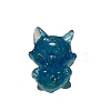 Resin Fox with Heart Display Decoration PW-WG24087-08-1