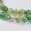 Natural Agate Beads Strands G-G580-6mm-M-3