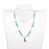 Beaded Necklaces NJEW-JN02728-05-5