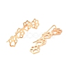 Alloy Dangle Earrings EJEW-F270-08G-2