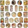 Vintage PVC Self-adhesive Picture Stickers STIC-PW0011-26-2