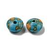 Dyed Synthetic Turquoise Beads G-B070-41B-2