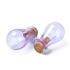 Glass Cork Bottles Ornament AJEW-O032-02H-2