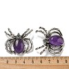 Natural Amethyst Pendants G-G147-05AS-02-3