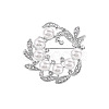 Alloy Safety Pin Brooches PW-WG4D36D-02-1