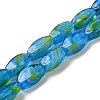 Handmade Milleflori Glass Beads Strands EGLA-P053-04A-01-1