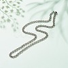 304 Stainless Steel Double Link Rolo Chains Necklace for Women NJEW-JN03892-05-2