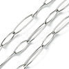 304 Stainless Steel Oval Link Chains CHS-K018-01P-1