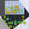 Bone & Fish & Heart DIY Silicone Pendant Molds WG41789-01-2