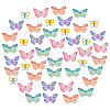 SUNNYCLUE 50Pcs 2 Style Resin Cabochons CRES-SC0002-21-1