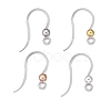 48Pcs 4 Color Eco-Friendly Plastic Earring Hooks STAS-LS0001-01-1