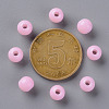 Opaque Acrylic Beads MACR-S370-C6mm-A01-3